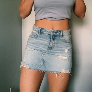 Denim skirt